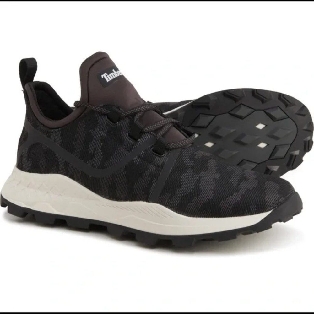 Timberland Brooklyn Oxford a black Mesh Camo sneakers-size 8 (BNIB)